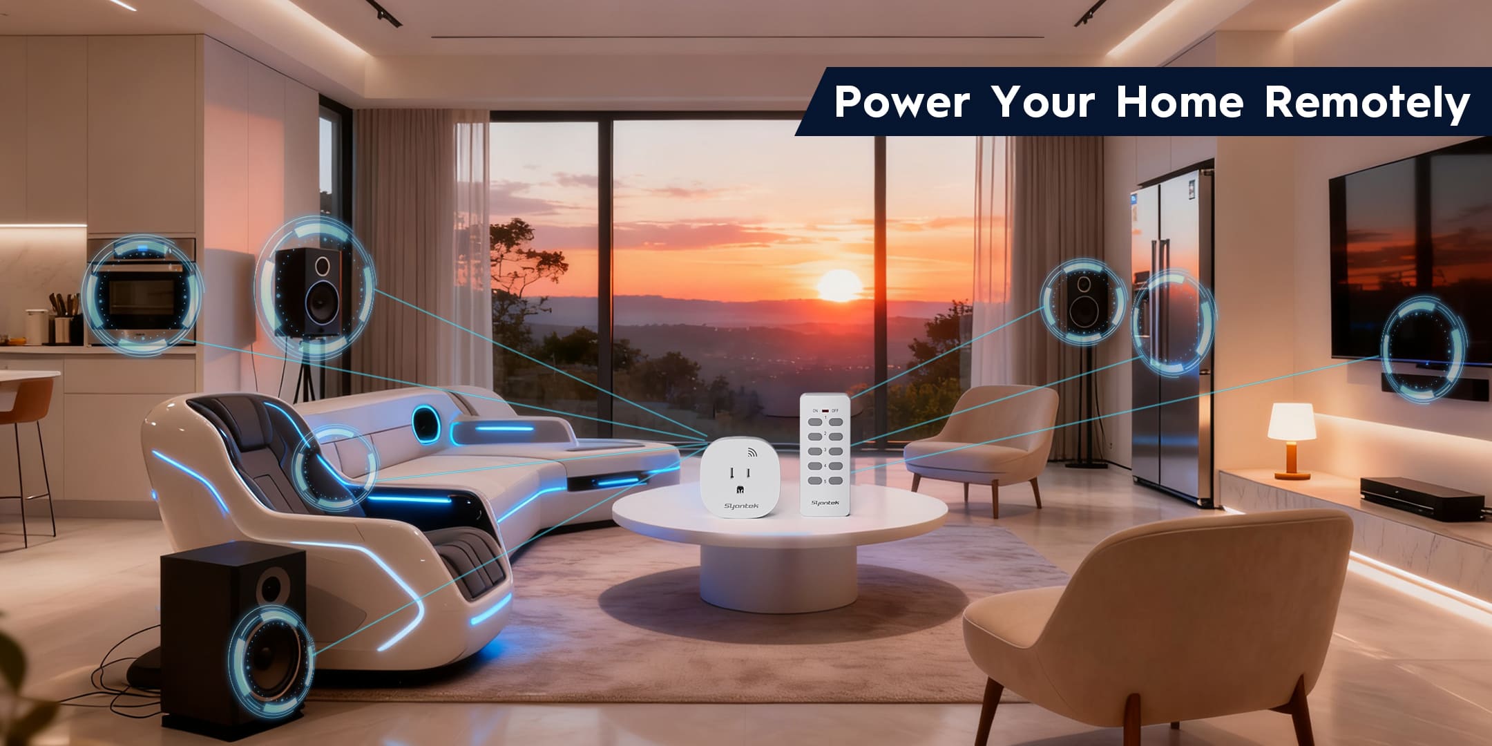 Syantek Remote Control Outlets