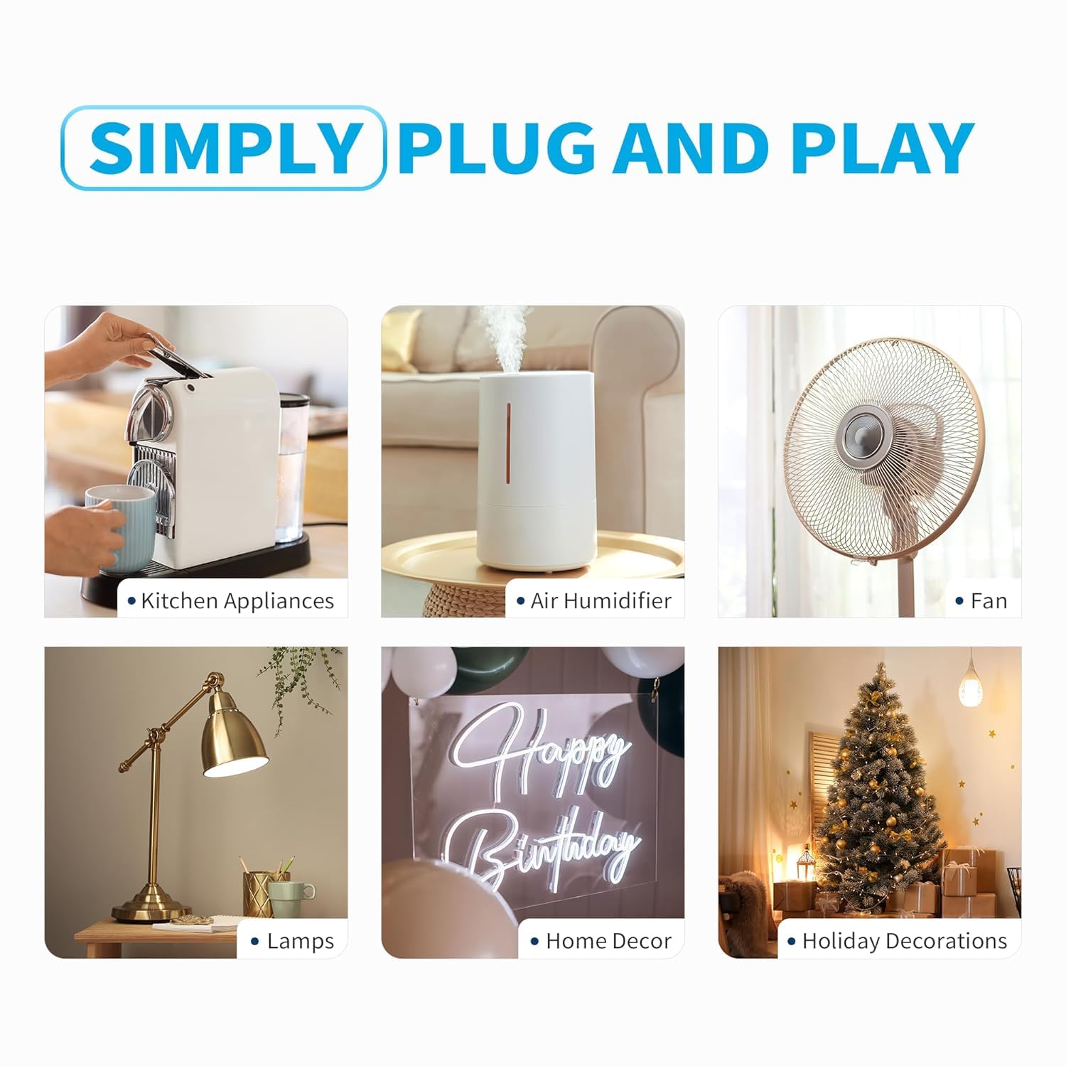 Syantek Remote Control Outlet(1 Outlet + 1 Remote)