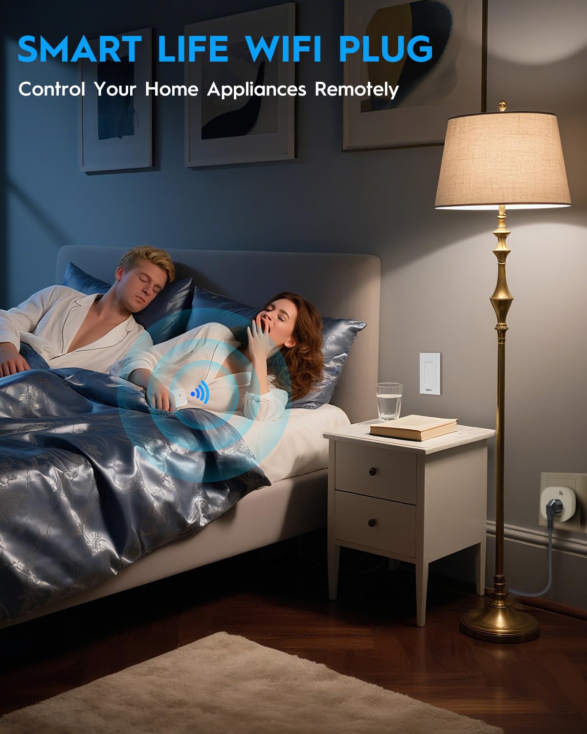 Syantek Remote Light Switch (Wall Switch + Remote)