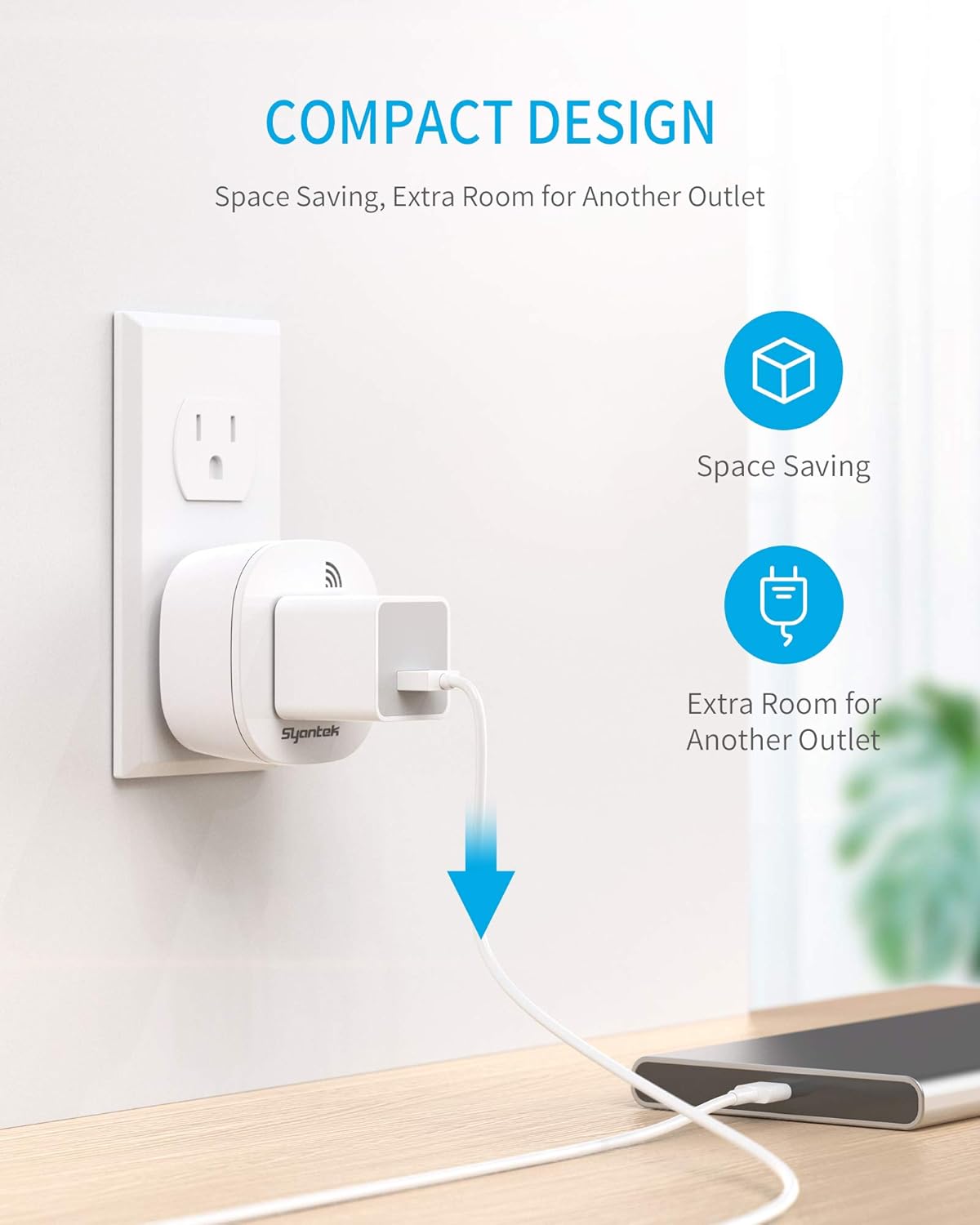 Lamps & Bedside Remote Control Outlet Kit (RF, Multi-Outlet 5+2 / 3+1 Options, Indoor Lamp Control, Long-Range, Pre-Paired)