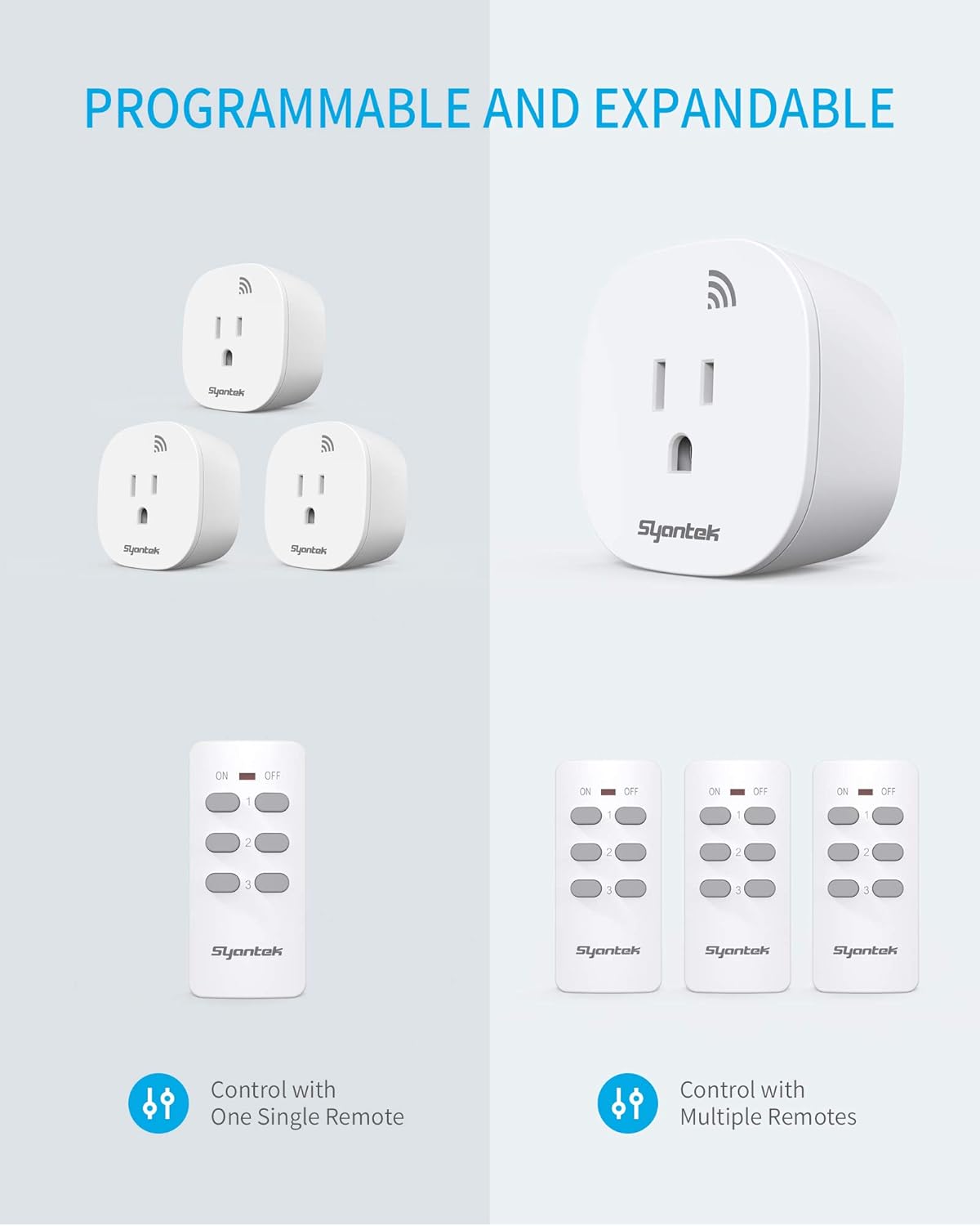 rf remote outlet for christmas window lights and strings